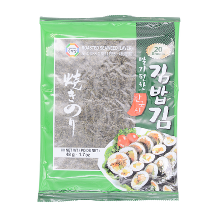 Surasang Roasted Seaweed for Sushi 48g - Longdan Online Supermarket