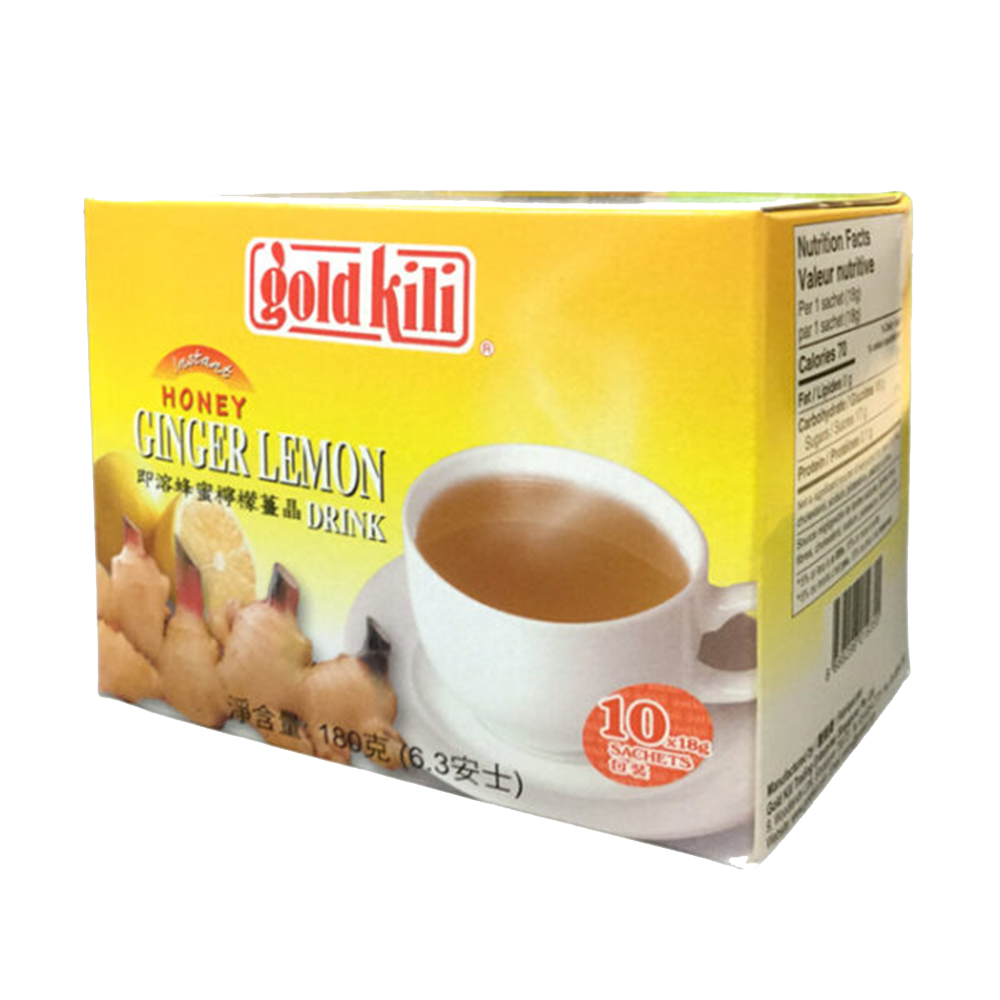 Gold Kili Ginger Lemon Drink 180g - Longdan Official Online Store