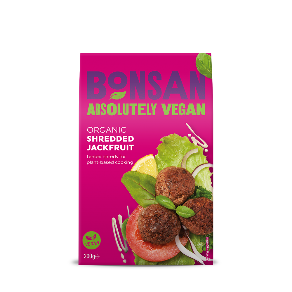 BONSAN ORG Plain Shredded Jackfruit  200g - Longdan Online Supermarket