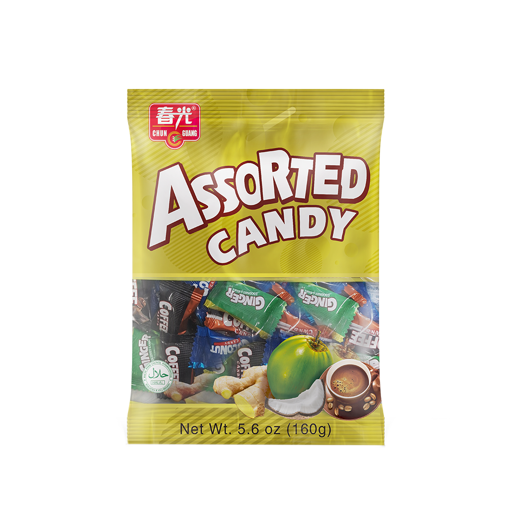 Chunguang Coconut Assorted Candy 160g (Case 40)