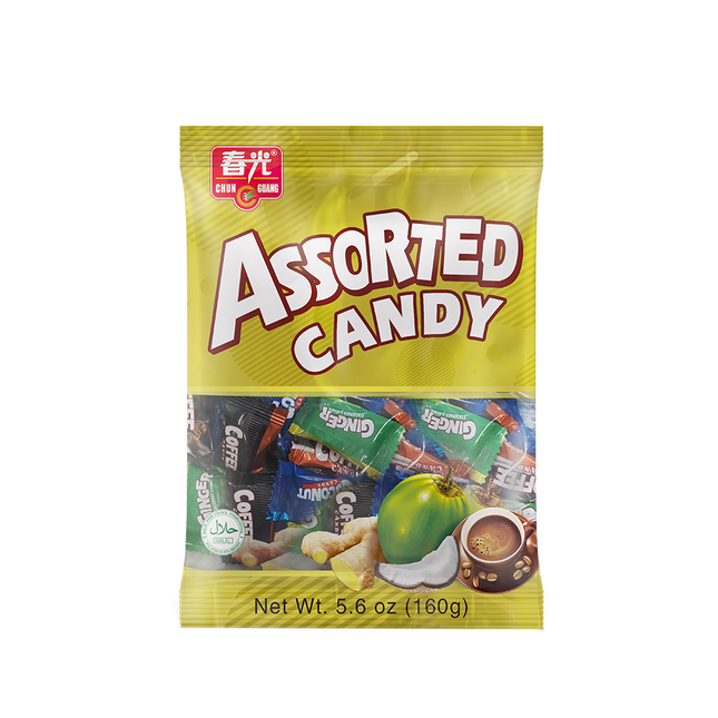 Chunguang Coconut Assorted Candy 160g (Case 40)
