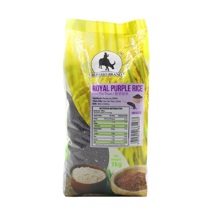 Longdan Royal Purple Rice 1KG (Gao Luc Tim Than) (Case 10)