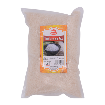 Thai Jasmine Rice 2kg - Longdan Online Supermarket
