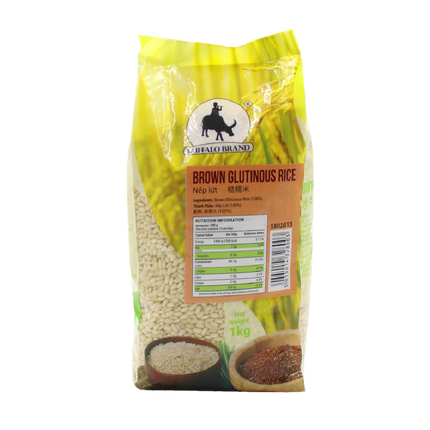 Longdan Brown Glutinous Rice 1kg (Case 10)