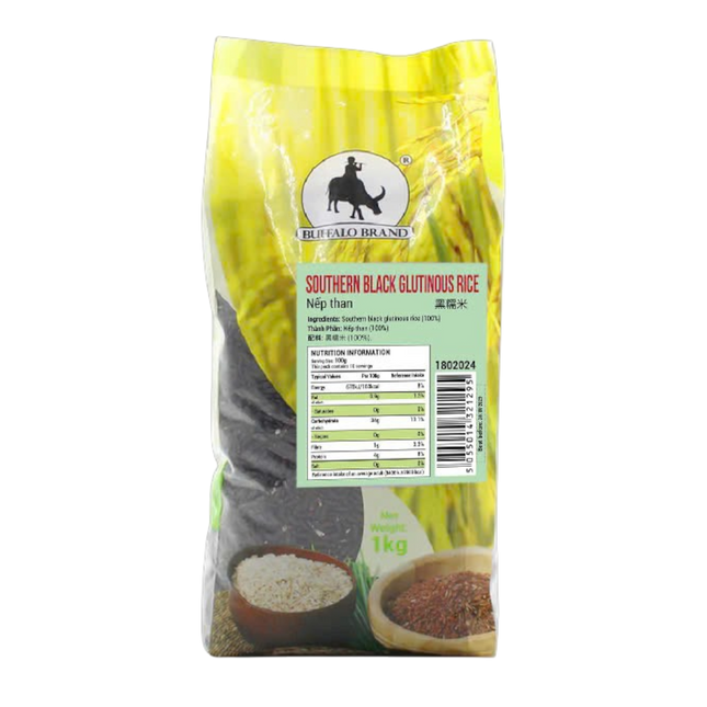 Longdan Southern Black Glutinous Rice 1kg (Case 10)