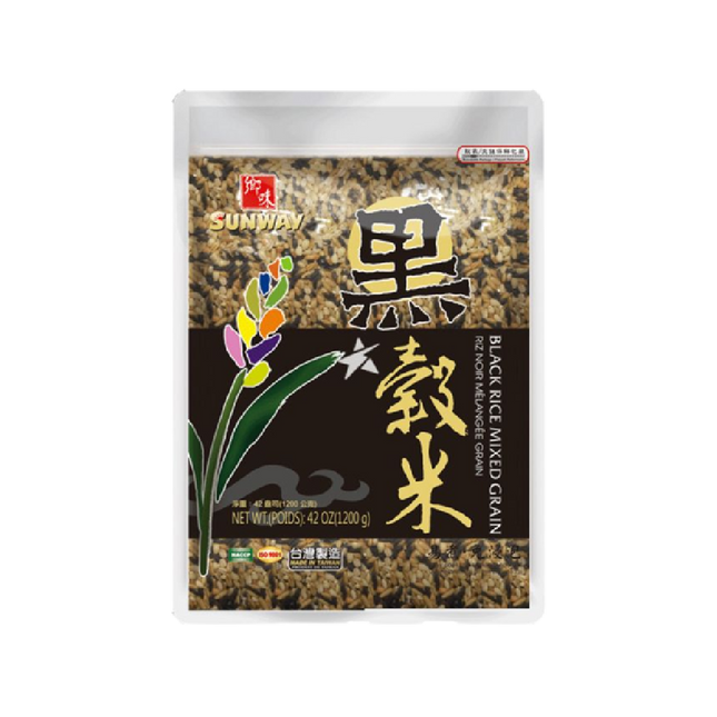 SUNWAY Black Rice Mixed Grain 1.2kg - Longdan Official