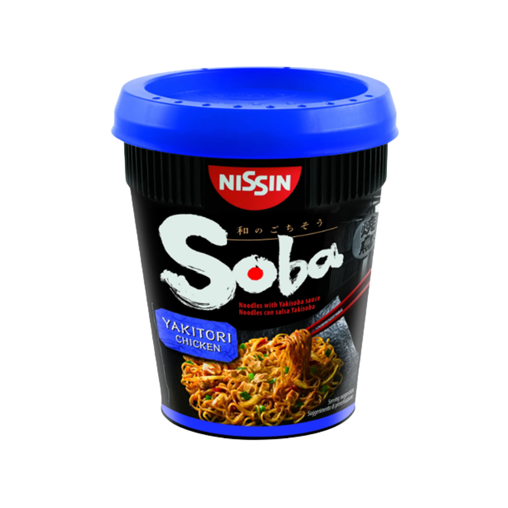 NISSIN Soba Cup Chicken Yakitori 89g (Case 8)