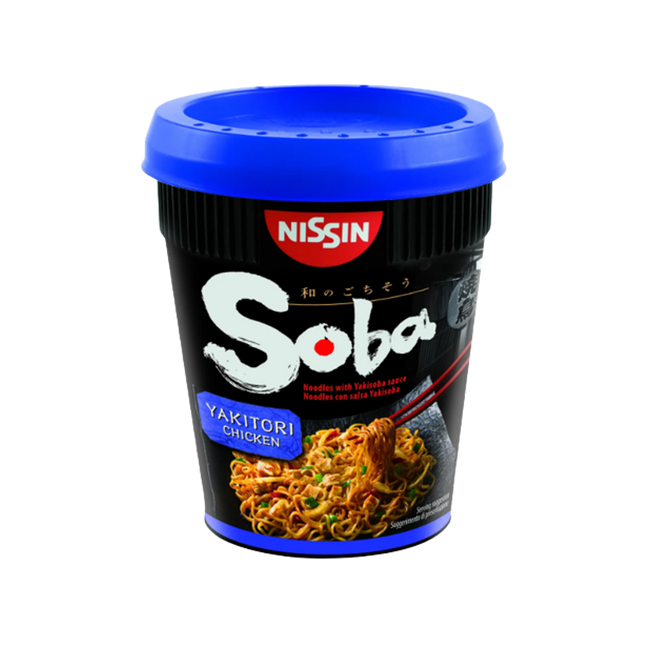 NISSIN Soba Cup Chicken Yakitori 89g (Case 8)