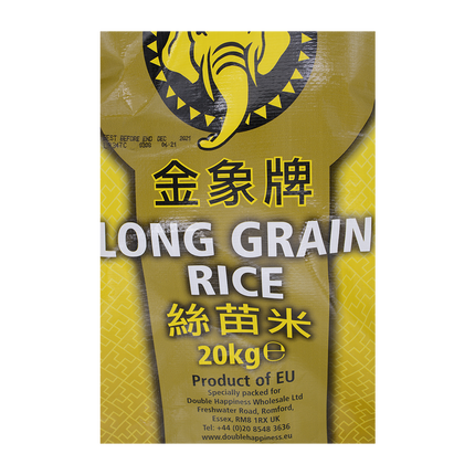 Golden Elephant Long Grain Rice 20kg (Unit)