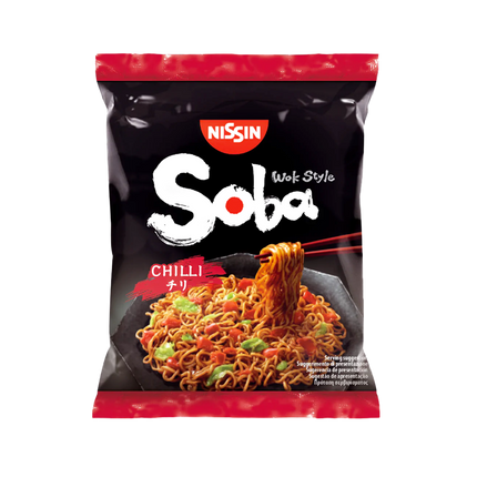 NISSIN EU Soba Bag Chilli 111g (Case 9)