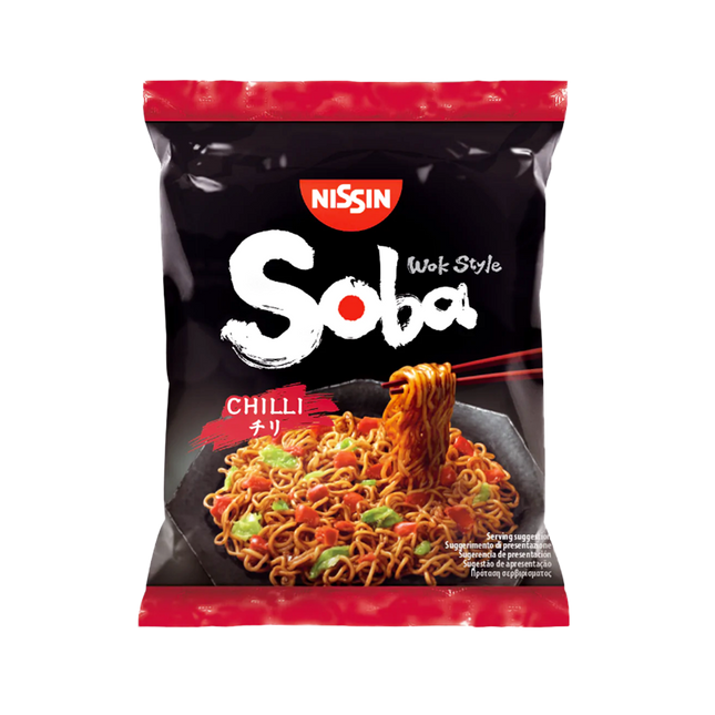 NISSIN EU Soba Bag Chilli 111g (Case 9)