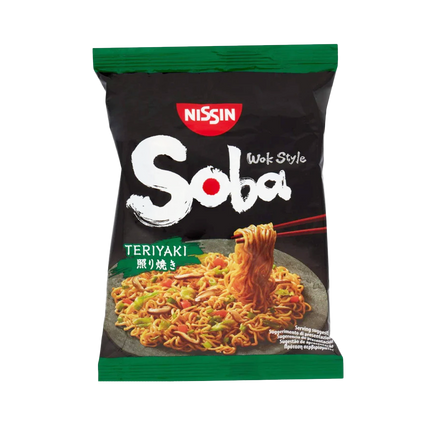 NISSIN EU Soba Bag Teriyaki 110g (Case 9)