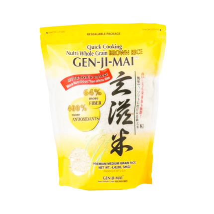 SUN VALLEY Rice Gen Ji Mai Semi-Brown rice 2kg (Case 8)