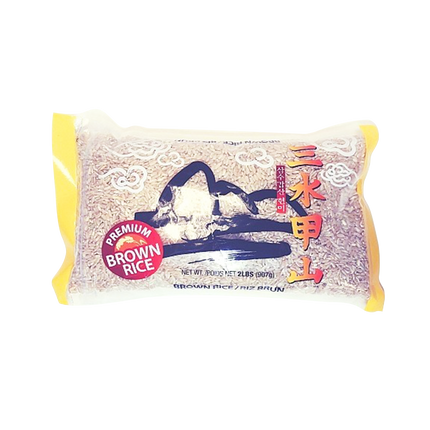 SAMSUGABSAN Brown Rice 2LB (907G) - Longdan Official