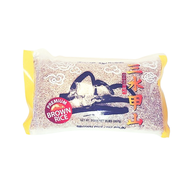 SAMSUGABSAN Brown Rice 2LB (907G) - Longdan Official