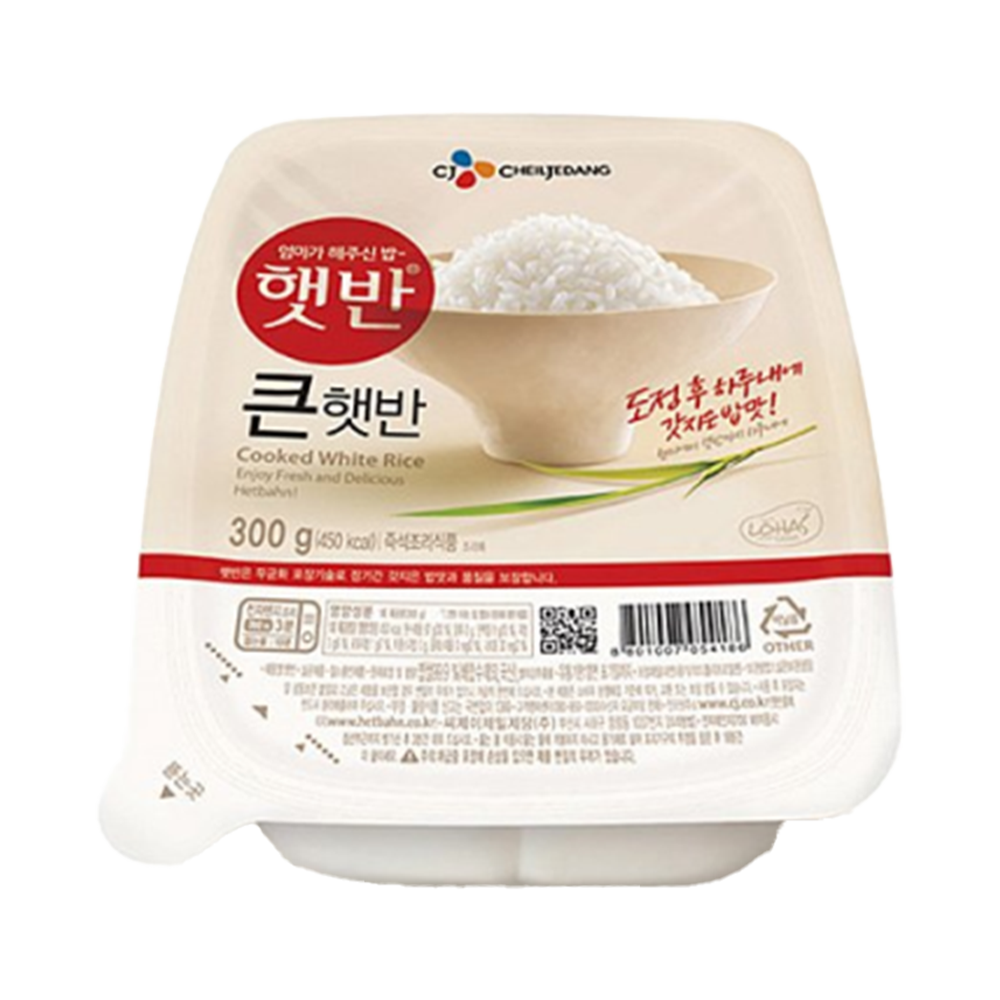 CHEIL JEDANG Cooked Rice (Big Bowl) 300g (Case 18)
