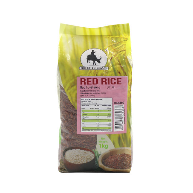 Longdan Red Rice 1kg (Case 10)