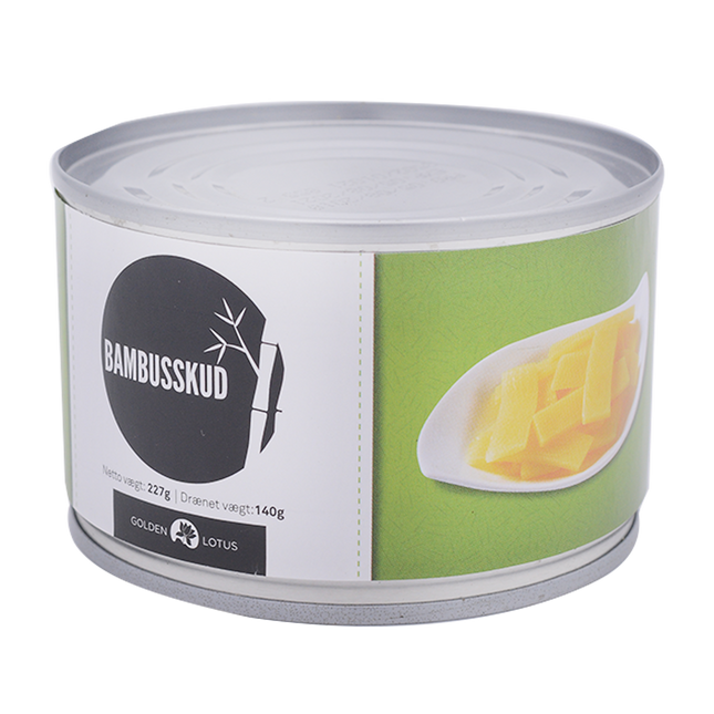 Golden Lotus Bambusskud (Bamboo Shoot) 227 gr - Longdan Online Supermarket