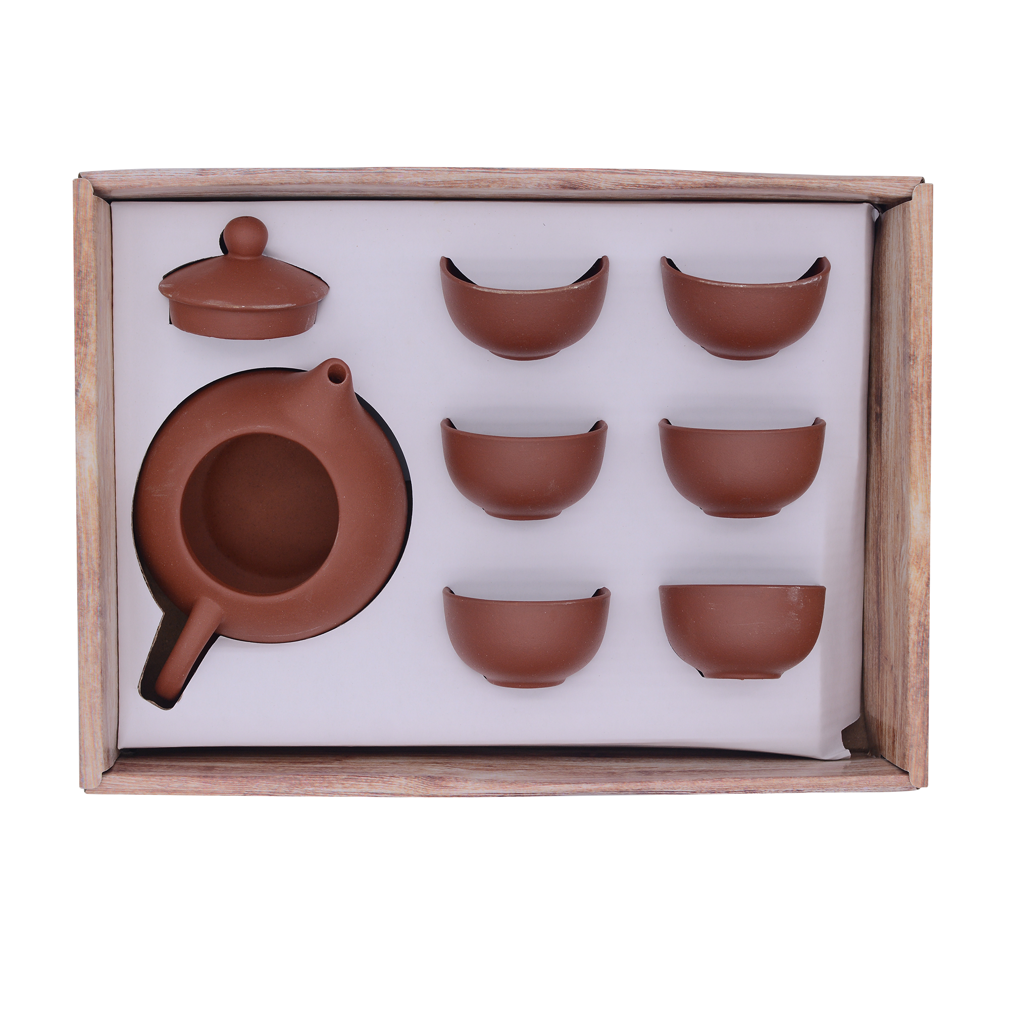 Tea Set (Brown) - Longdan Online Supermarket
