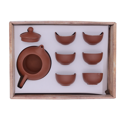 Tea Set (Brown) - Longdan Online Supermarket