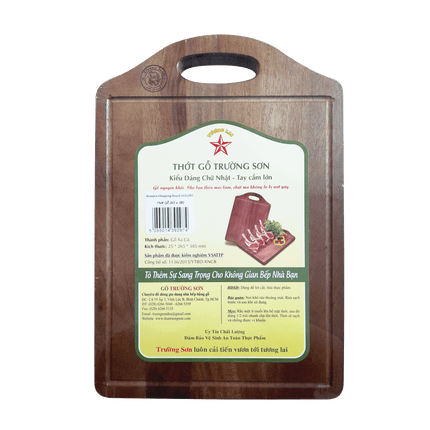 Truong son Wooden Chopping Board 265x385 (CB385) - Longdan Online Supermarket