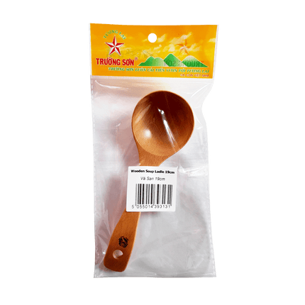 Truong Son Wooden Soup Ladle 19cm (06) - Longdan Online Supermarket
