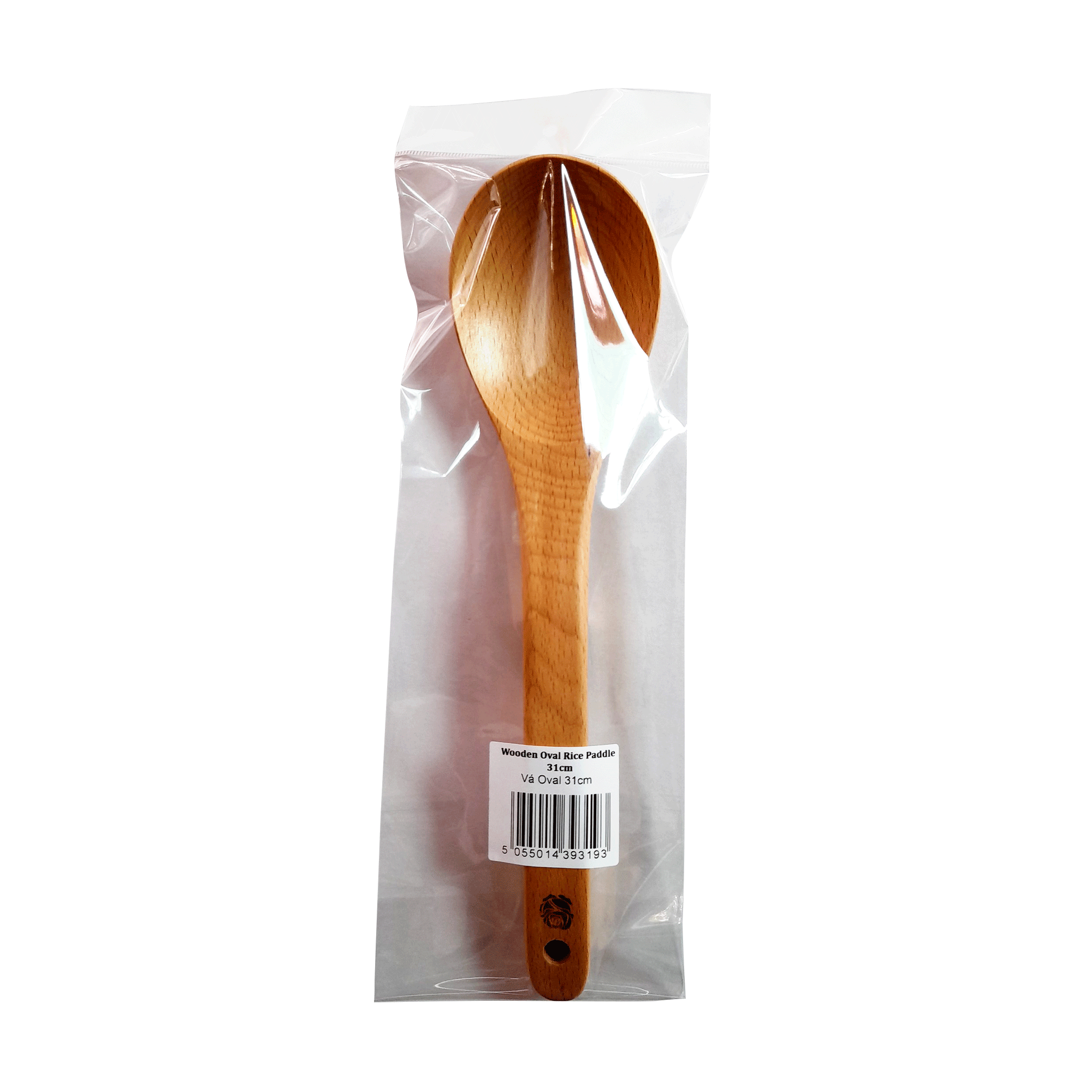 Truong Son Wooden Oval Rice Paddle 31cm (Case 25)