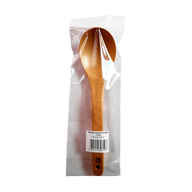 Truong Son Wooden Oval Rice Paddle 31cm (Case 25)