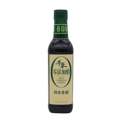 QianHe Glutinous Rice Black Vinegar 500ml - Longdan Online Supermarket