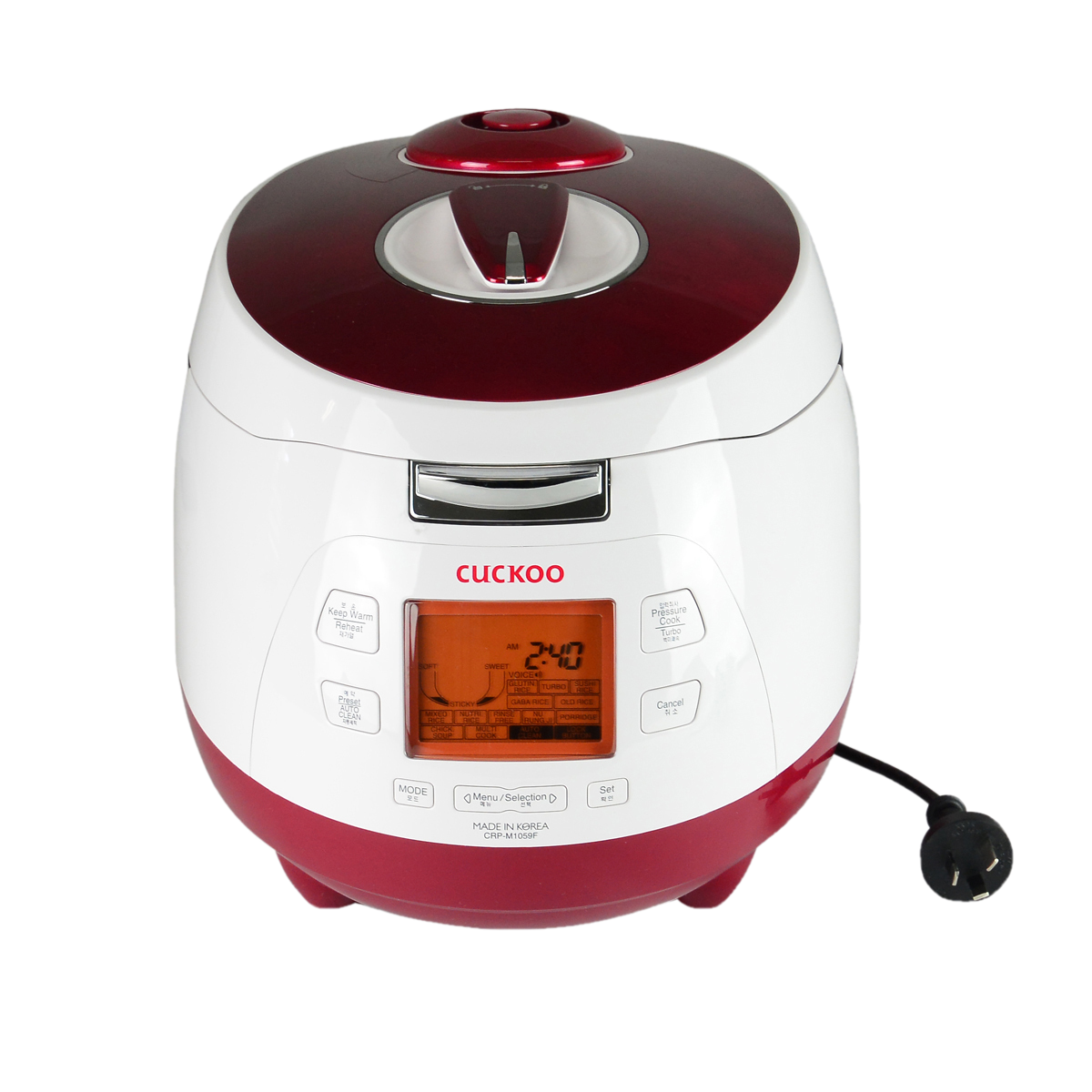 Cuckoo Pressure Cooker CRP-M1059F - Longdan Official Online Store