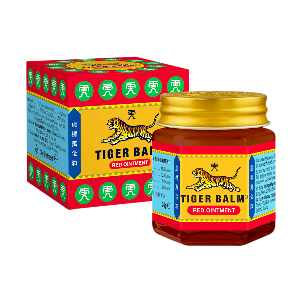 TIGER BALM Medicated Oil - Red 19g - Longdan Official