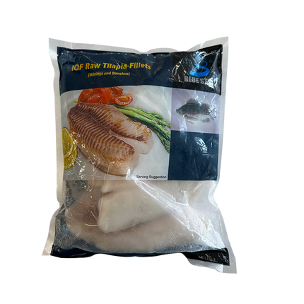 Tilapia IQF Fillets 1kg (Case 5)