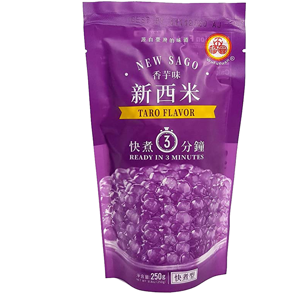 WuFuYuan New Sago - Taro Flavour 250g - Longdan Official Online Store