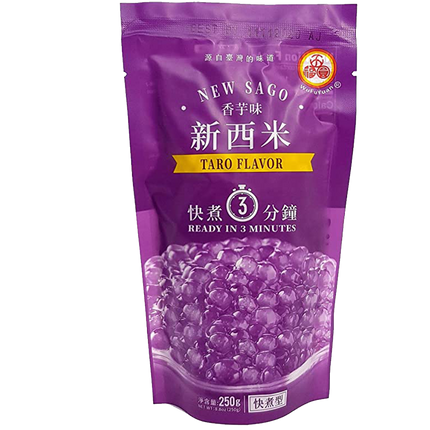 WuFuYuan New Sago - Taro Flavour 250g - Longdan Official Online Store