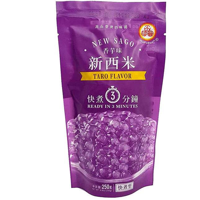 WuFuYuan New Sago - Taro Flavour 250g - Longdan Official Online Store