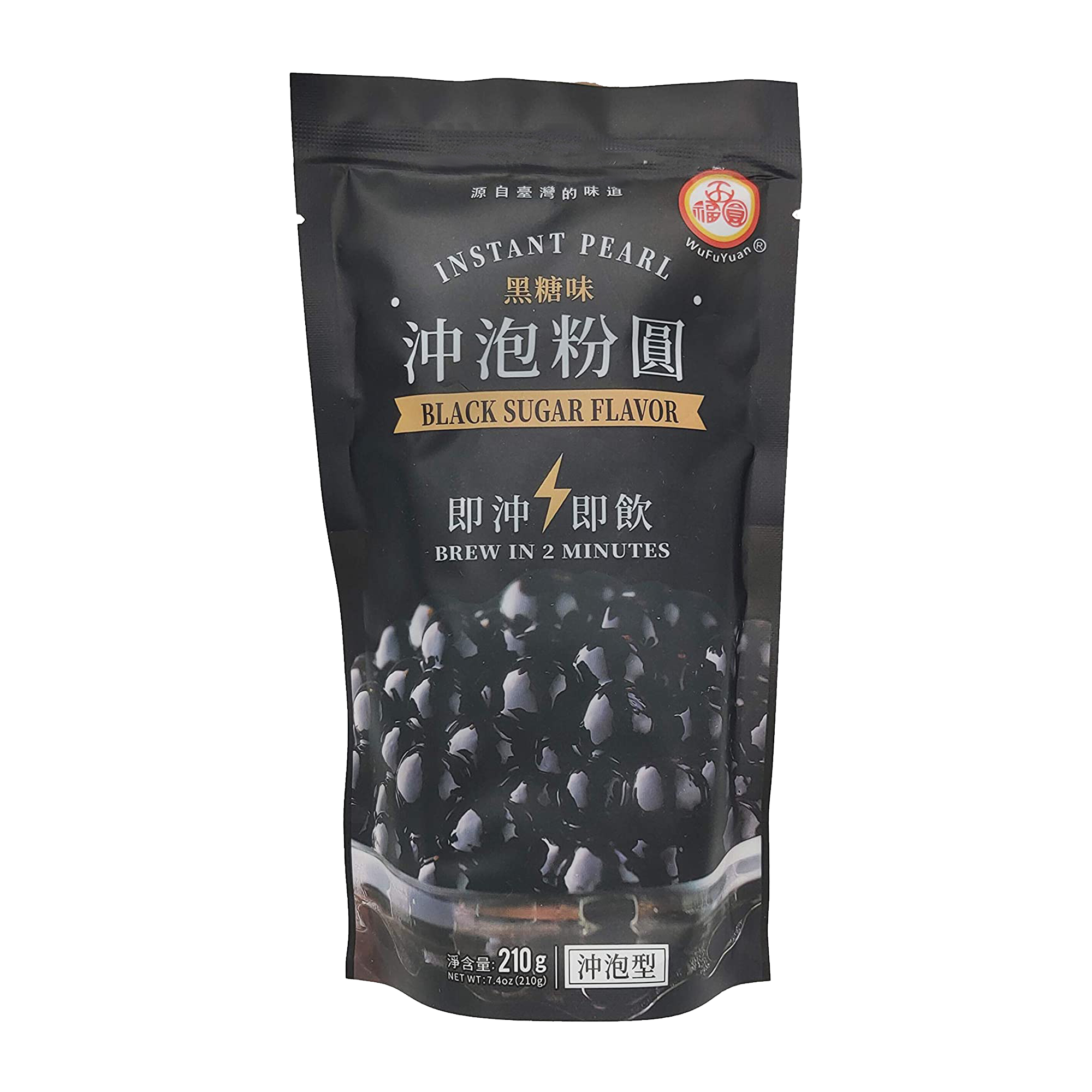 WU FU YUAN Instant Tapioca Pearl - Brown Sugar 210g - Longdan Official Online Store