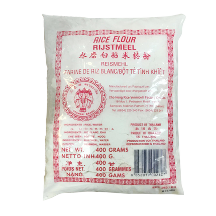 THREE ELEPHANT (ERAWAN) Rice Flour 400g (Case 30)