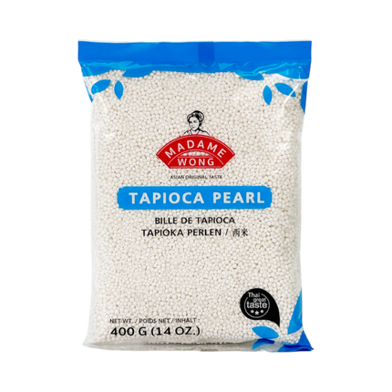 MADAME WONG Tapioca Pearl Small 400g (Case 50)