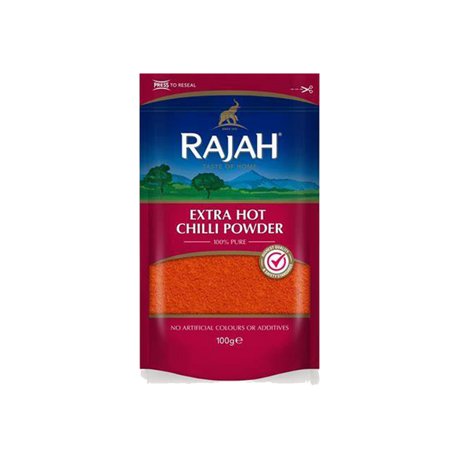 RAJAH Extra Hot Chilli Powder 100g - Longdan Official Online Store