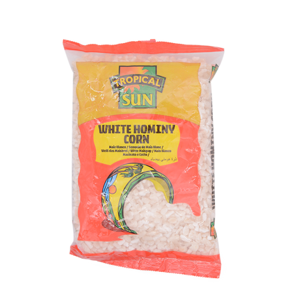 Tropical Sun White Hominy Corn 500g - Longdan Online Supermarket