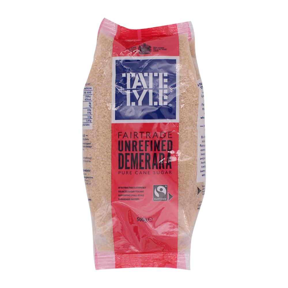 Tate & Lyle Fair Trade Demerara Sugar 500g - Longdan Online Supermarket