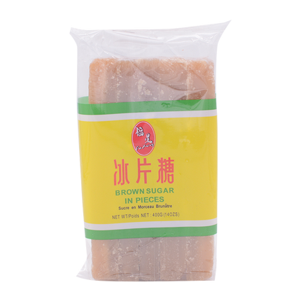 Zheng Feng Brown Sugar In Pieces 400g - Longdan Online Supermarket
