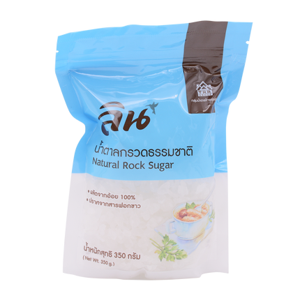 Lin Natural Rock Sugar 100% (White) 350g - Longdan Online Supermarket