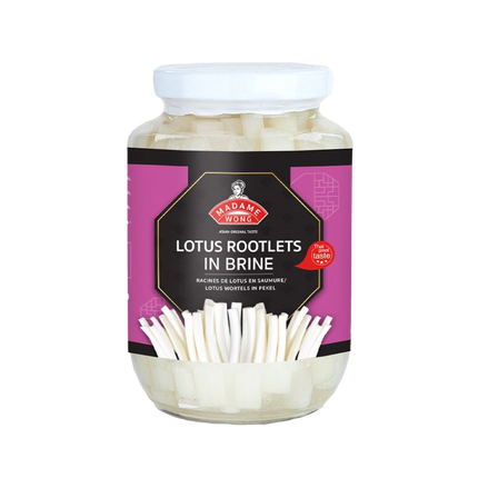 MADAME WONG Lotus Rootlets In Brine 454g (Case 24)