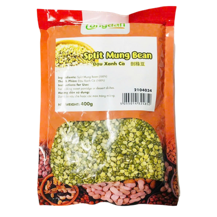 Longdan Split Mung Bean 400g (Case 25)