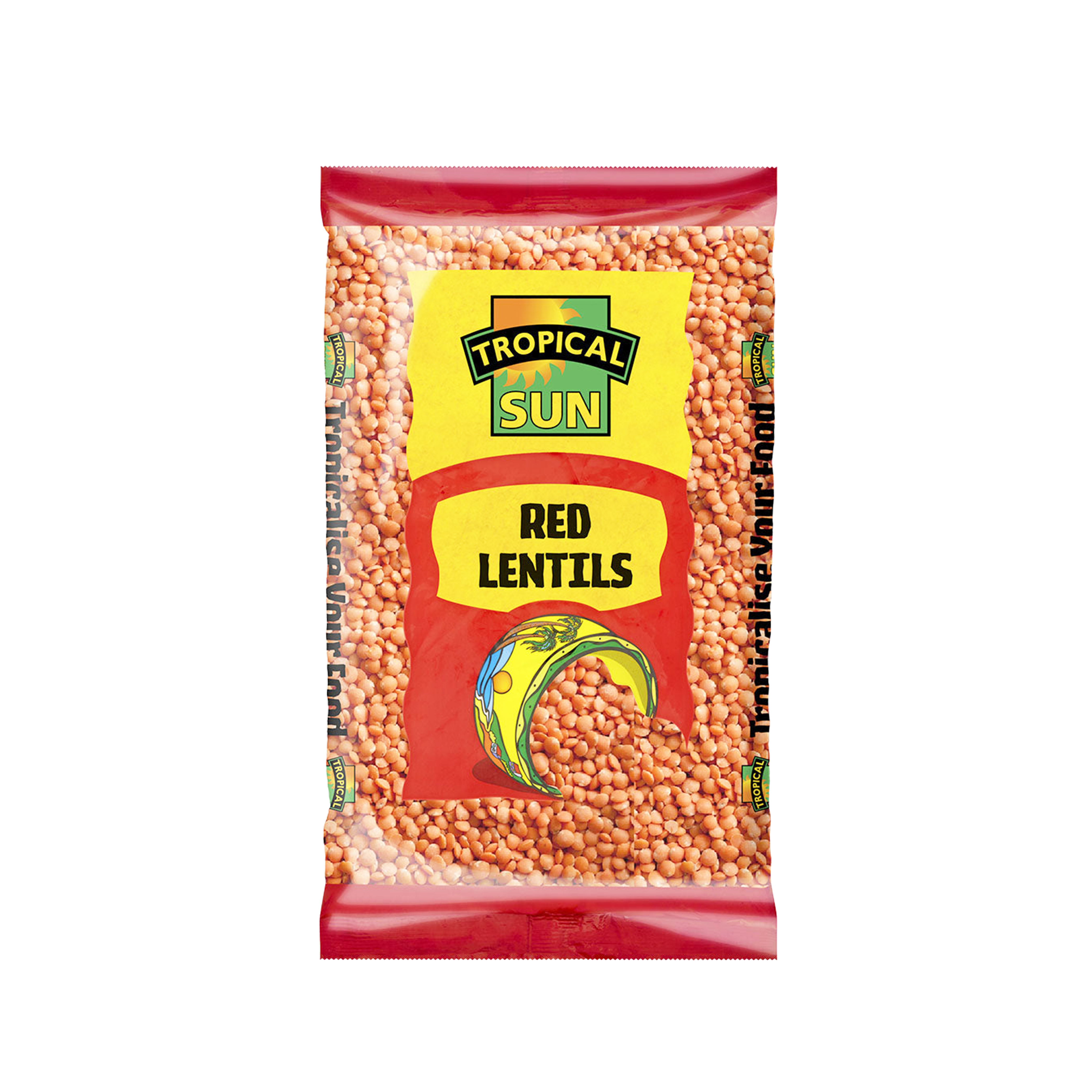 TROPICAL SUN Red Lentils 500g - Longdan Official