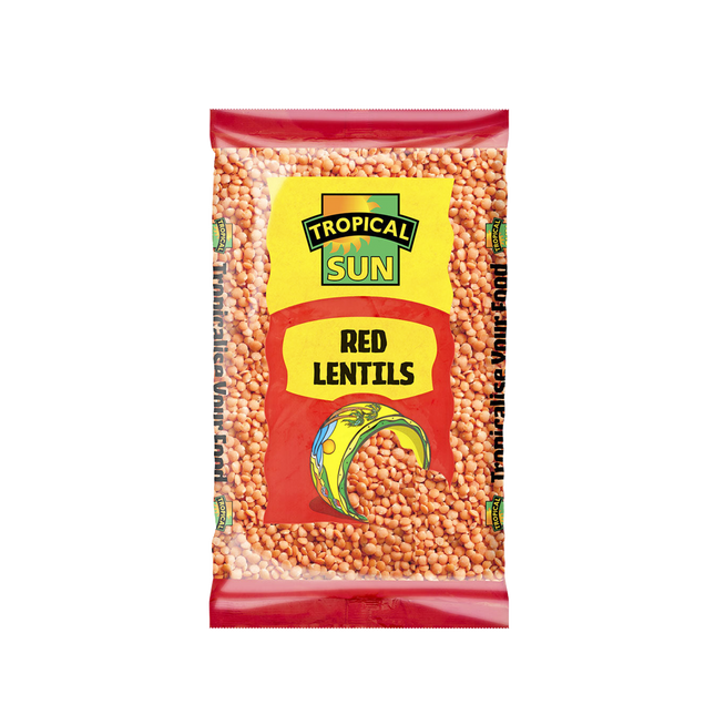 TROPICAL SUN Red Lentils 500g - Longdan Official