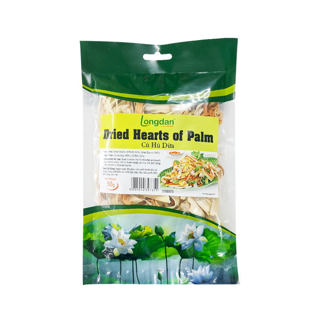 Longdan Dried Hearts of Palm 50g (Case 50)