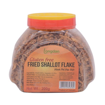 Longdan Gluten Free Fried Shallot Flakes 200g - Longdan Online Supermarket