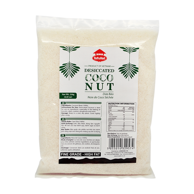 Tofuhat Desiccated Coconut 250G - Longdan Online Supermarket
